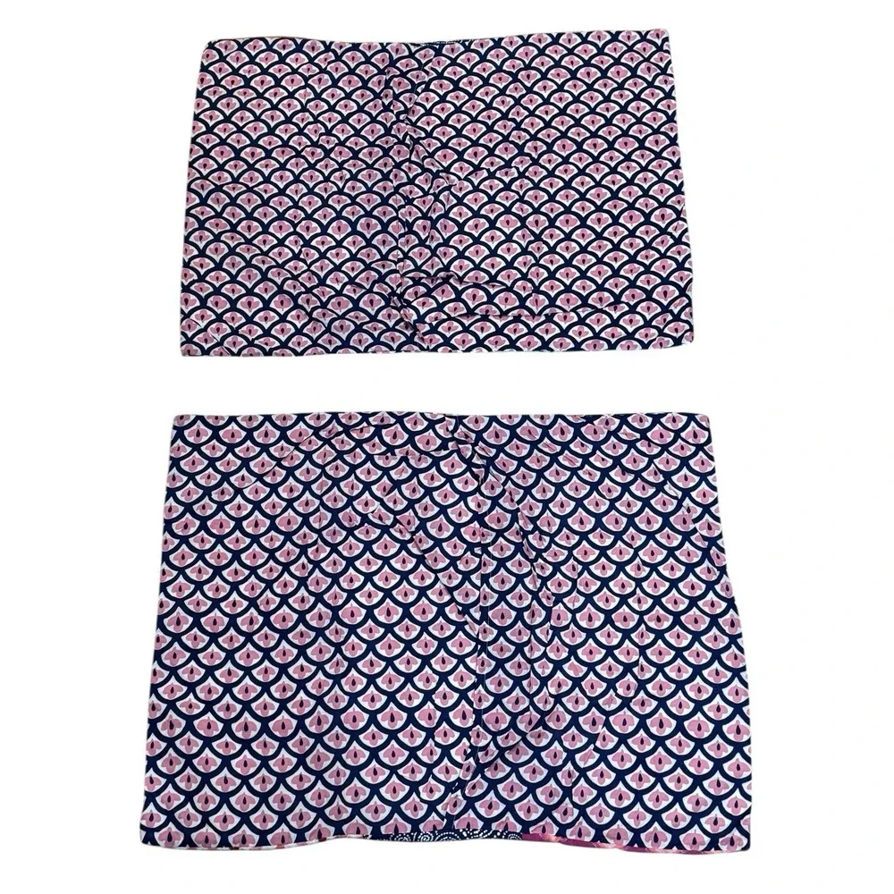 Pottery Barn Teen Patchwork Standard Pillow Shams‎ 2 Boho 100% Cotton Rare HTF